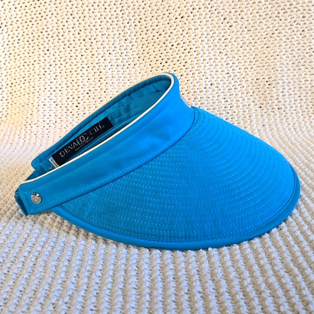 Women's Wide Brim Visor Cap, Adjustable